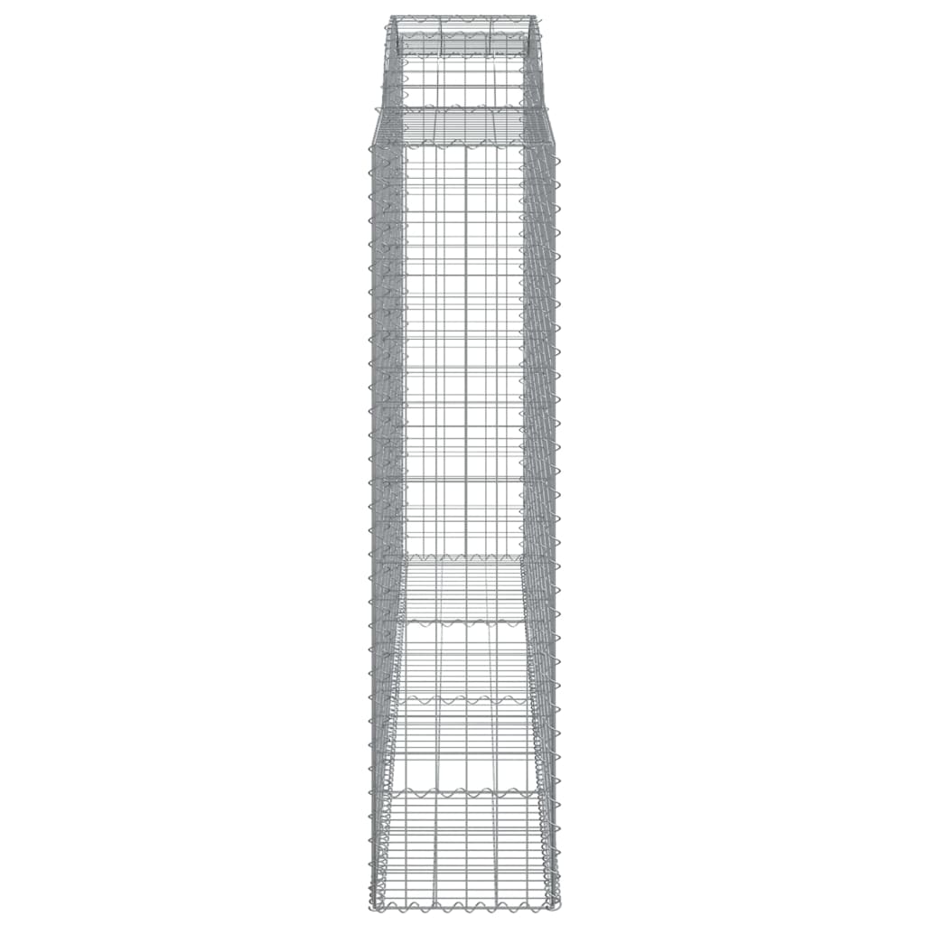 Schanskorven 12 st gewelfd 300x50x200/220 cm ijzer 12 300 x 50 x 200/220 cm