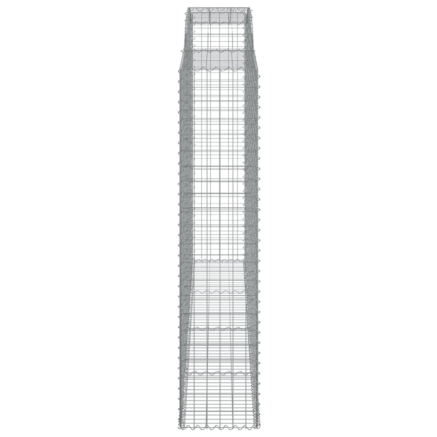 Schanskorven 7 st gewelfd 300x50x220/240 cm ijzer 7 300 x 50 x 220/240 cm