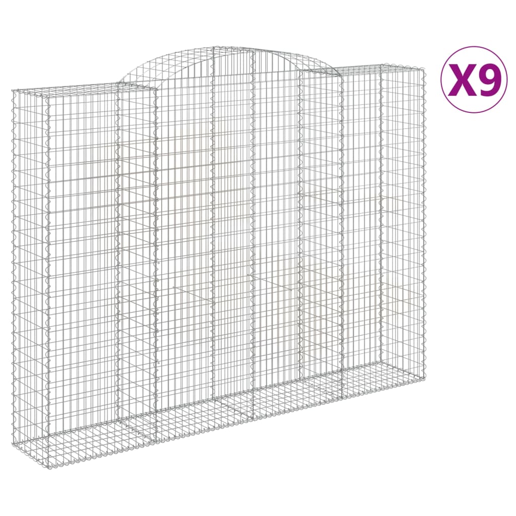 Schanskorven Gewelfd Ijzer 300 x 50 x 220/240 cm 9