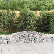 Schanskorven 3 st gewelfd 400x30x40/60 cm ijzer 3 400 x 30 x 40/60 cm