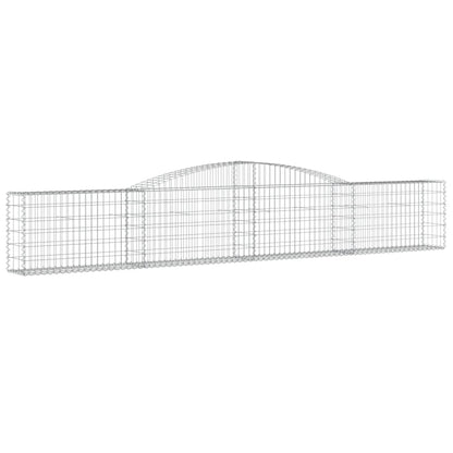Schanskorven 20 st gewelfd 400x30x60/80 cm ijzer 20 400 x 30 x 60/80 cm