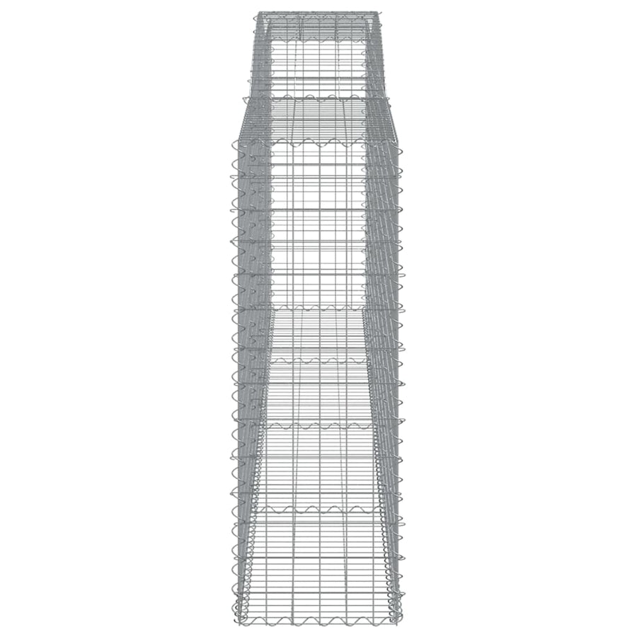Schanskorven 25 st gewelfd 400x50x140/160 cm ijzer 25 400 x 50 x 140/160 cm