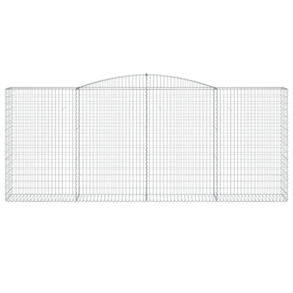 Schanskorven 3 st gewelfd 400x50x160/180 cm ijzer 3 400 x 50 x 160/180 cm