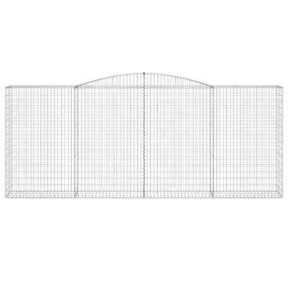 Schanskorven 15 st gewelfd 400x50x160/180 cm ijzer 15 400 x 50 x 160/180 cm