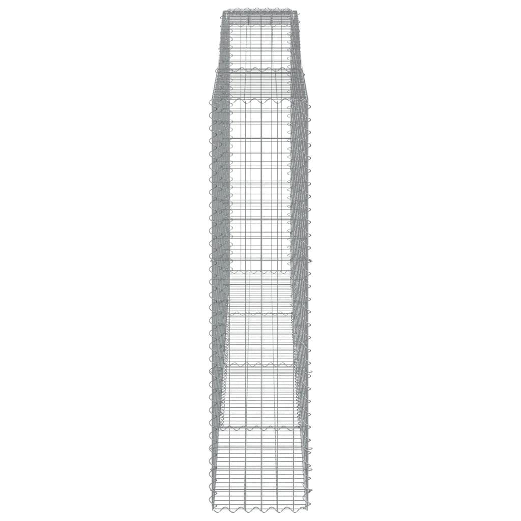 Schanskorven 3 st gewelfd 400x50x200/220 cm ijzer 3 400 x 50 x 200/220 cm
