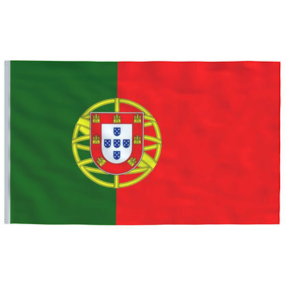Vlag Met Vlaggenmast Portugal 6,23 M Aluminium