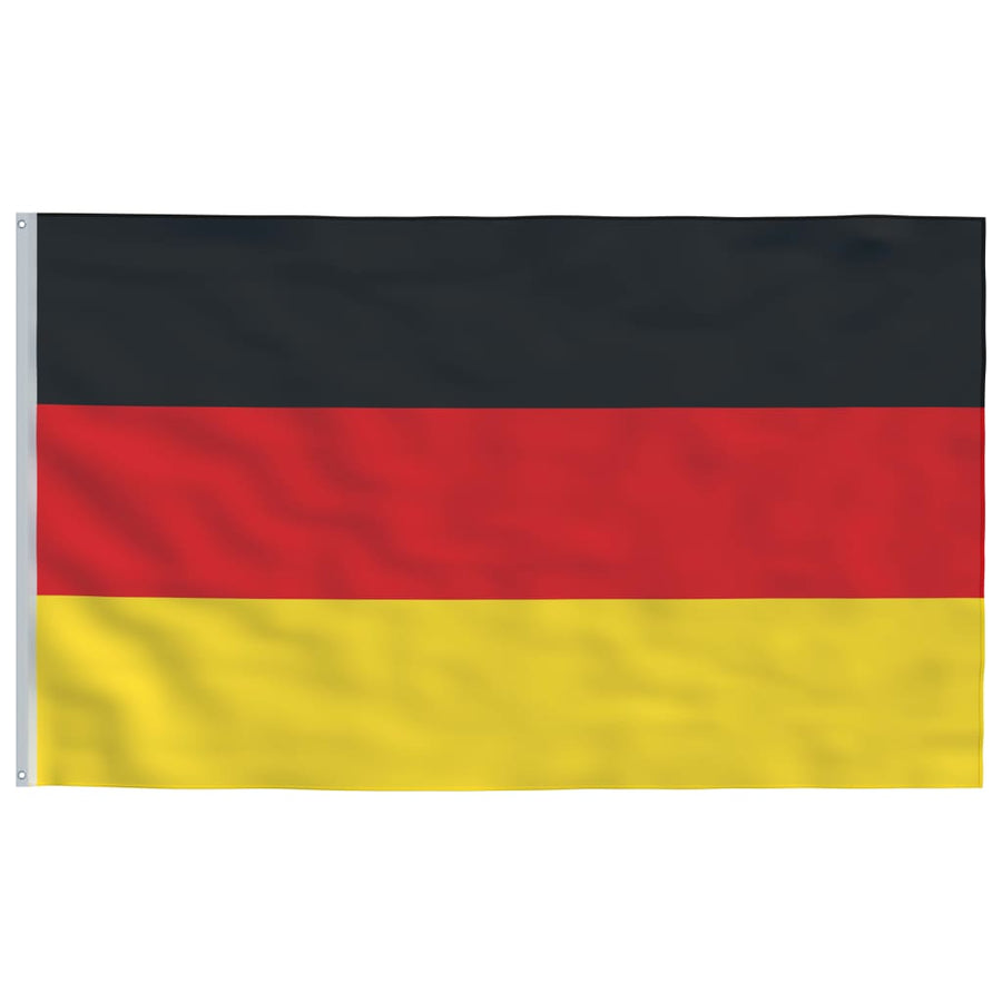 Vlag Met Vlaggenmast Duitsland 5,55 M Aluminium