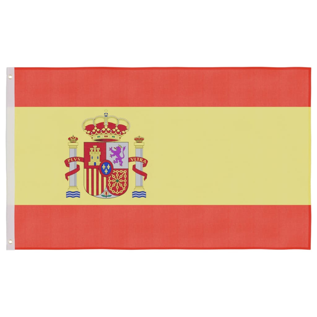 Vlag Met Vlaggenmast Aluminium 5,55 m Spanje