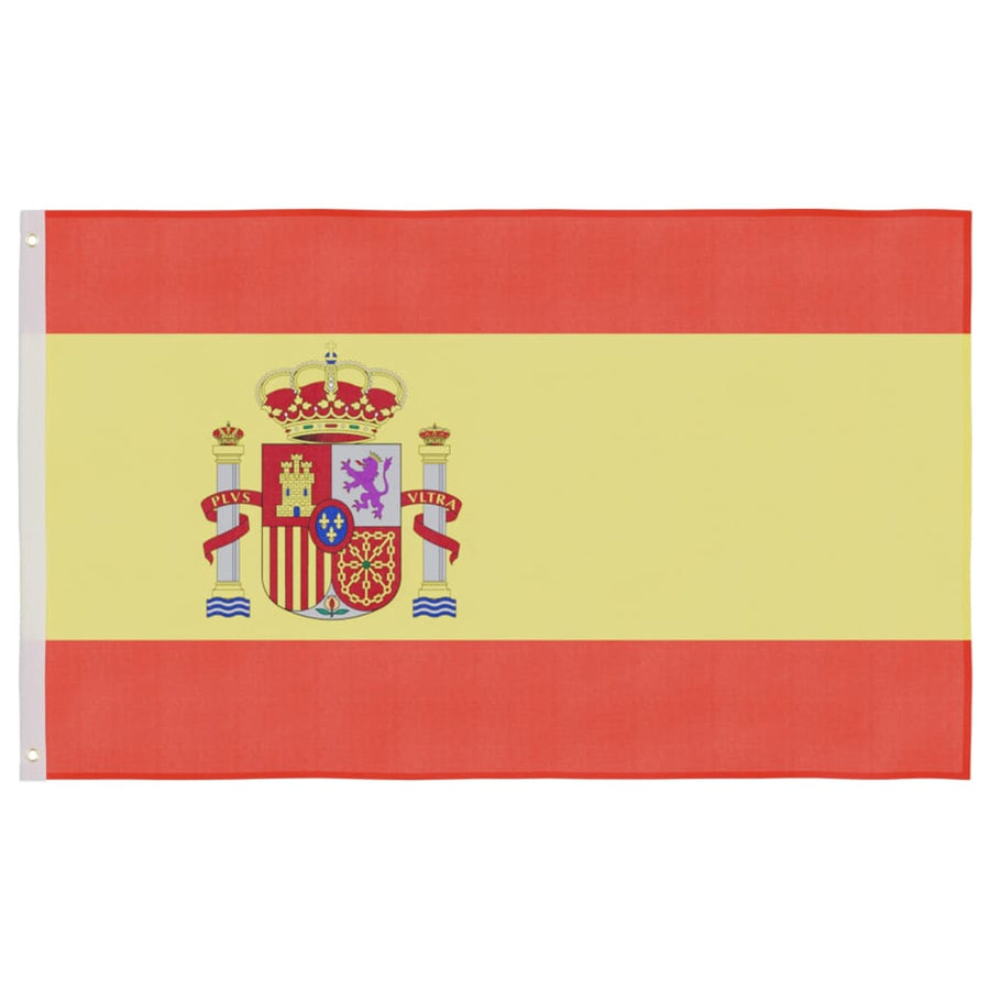 Vlag Met Vlaggenmast Aluminium 5,55 m Spanje