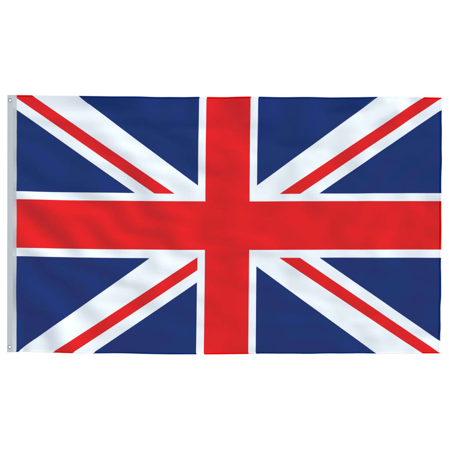 Vlag Met Vlaggenmast Verenigd Koninkrijk 5,55 M Aluminium