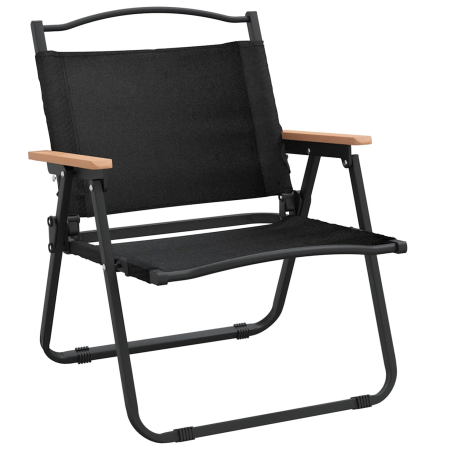 Campingstoelen Oxford Stof 54 x 43 x 59 cm Zwart