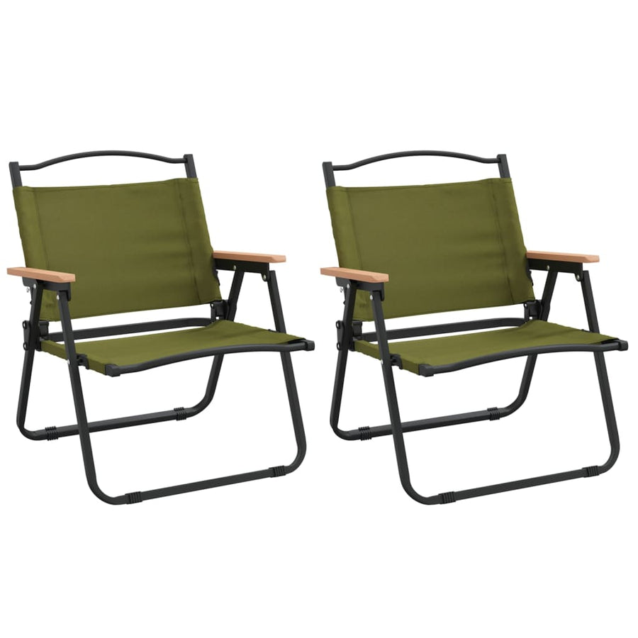 Campingstoelen Oxford Stof 54 x 43 x 59 cm Groen