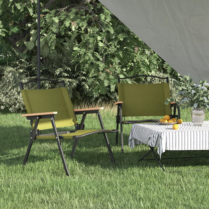 Campingstoelen Oxford Stof 54 x 43 x 59 cm Groen