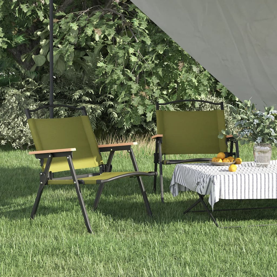 Campingstoelen Oxford Stof 54 x 43 x 59 cm Groen
