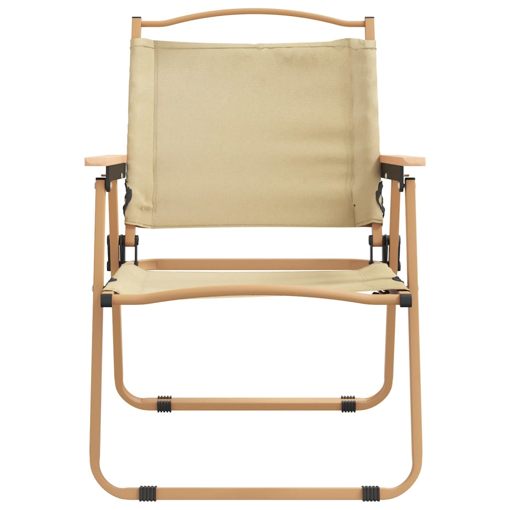 Campingstoelen Oxford Stof 54 x 55 x 78 cm Beige
