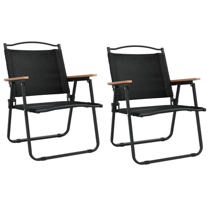 Campingstoelen Oxford Stof 54 x 55 x 78 cm Zwart