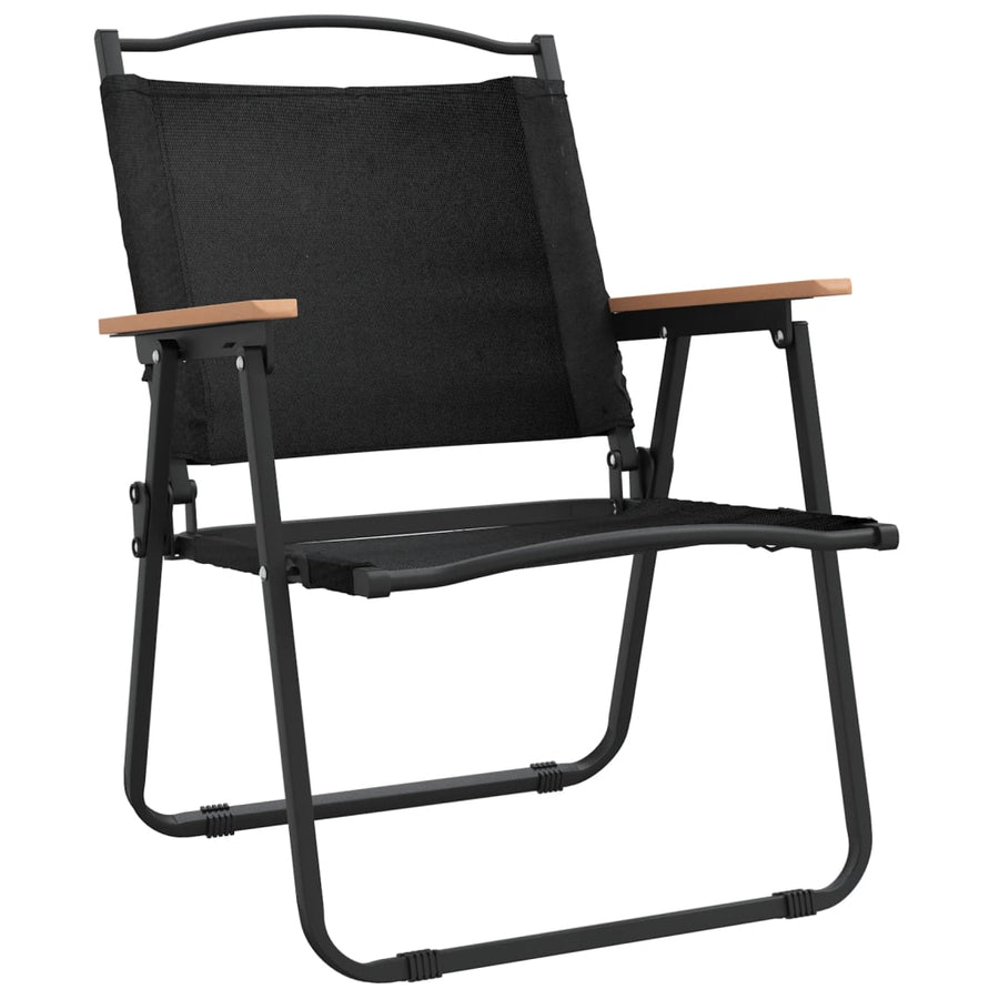 Campingstoelen Oxford Stof 54 x 55 x 78 cm Zwart