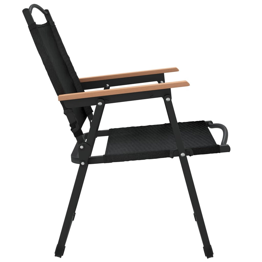 Campingstoelen Oxford Stof 54 x 55 x 78 cm Zwart