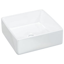 Wasbak 37X37X13 Cm Vierkant Keramiek Wit