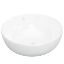 Wasbak 44X17 Cm Rond Keramiek Wit