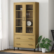 Boekenkast 85x35x172,5 cm hout bruin