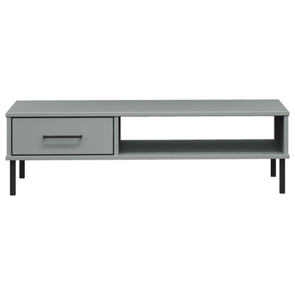Salontafel Met Metalen Poten Oslo Massief Grenenhout Grijs