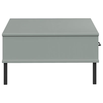 Salontafel Met Metalen Poten Oslo Massief Grenenhout Grijs