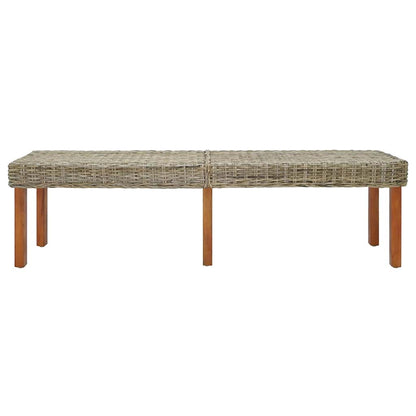 Bank 160 X 35 X 45 Cm Massief Mango Hout Naturel