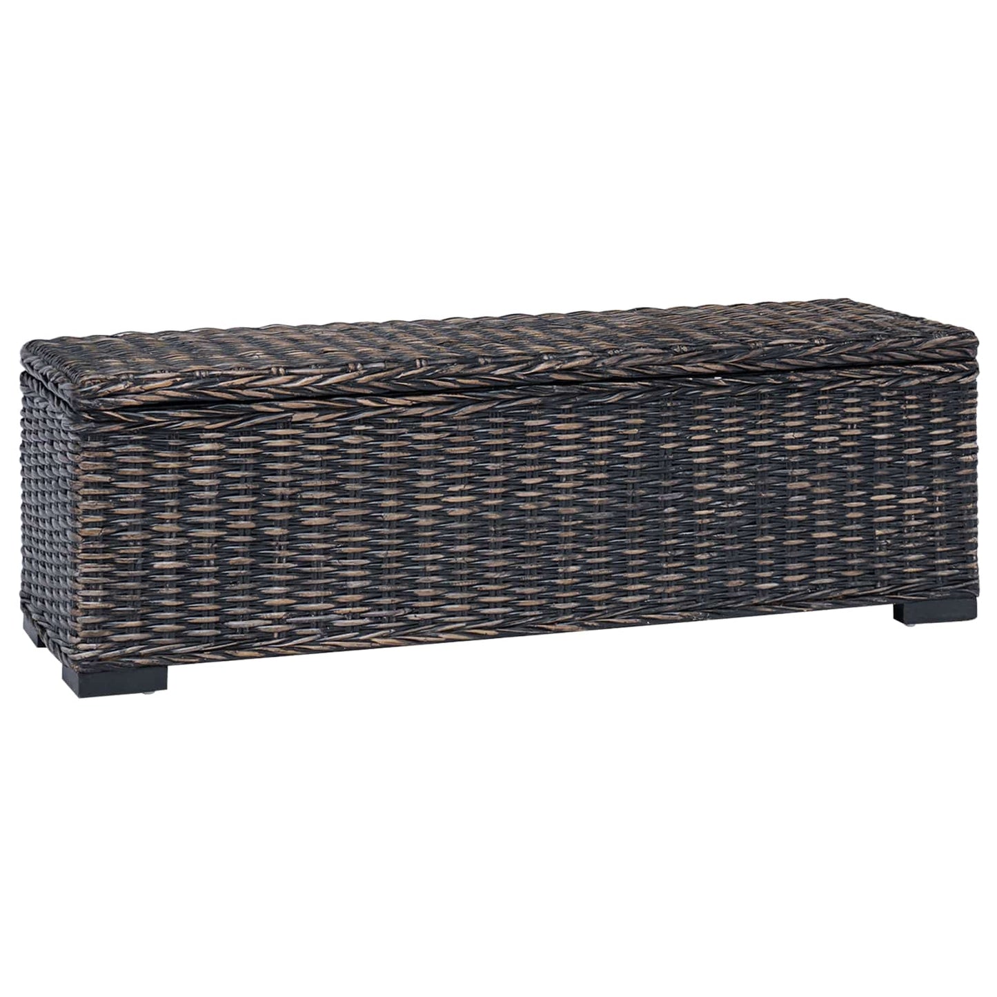Opbergbox met opslag Zwart 110 x 35 x 45 cm