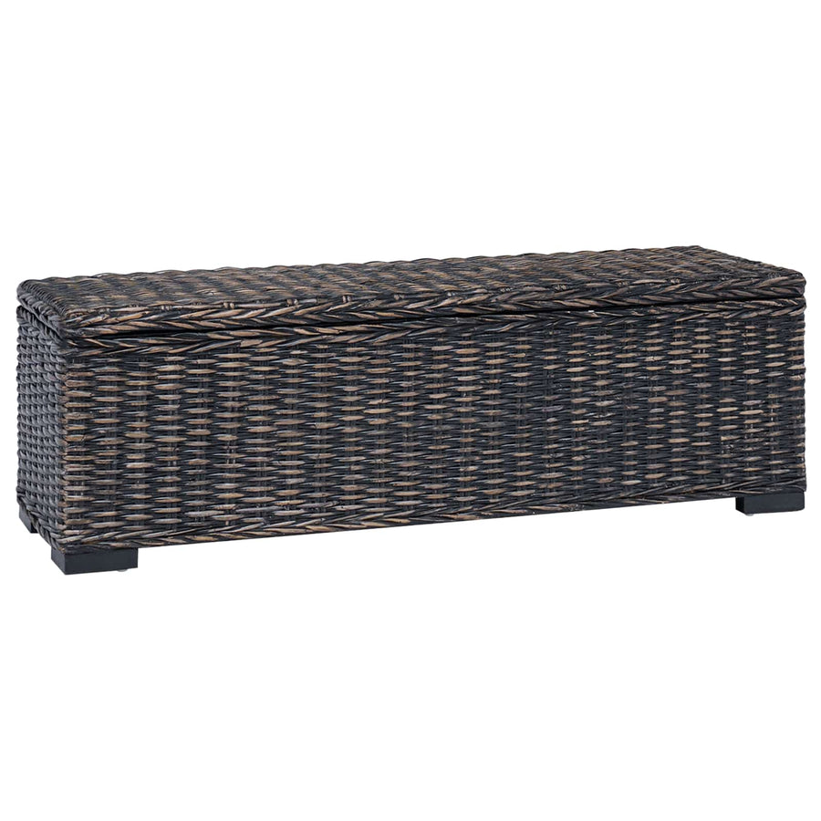 Opbergbox met opslag Zwart 110 x 35 x 45 cm