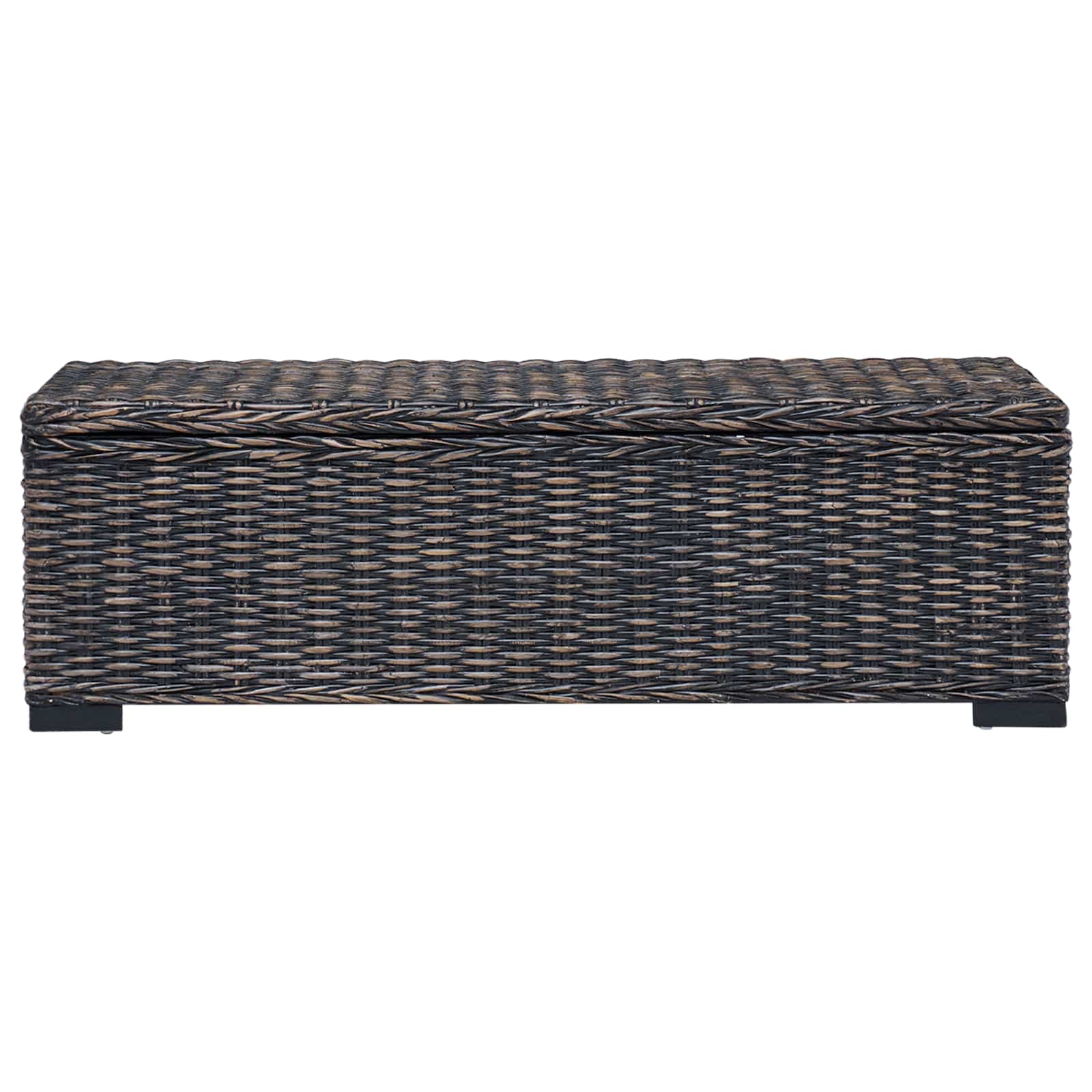 Opbergbox met opslag Zwart 110 x 35 x 45 cm