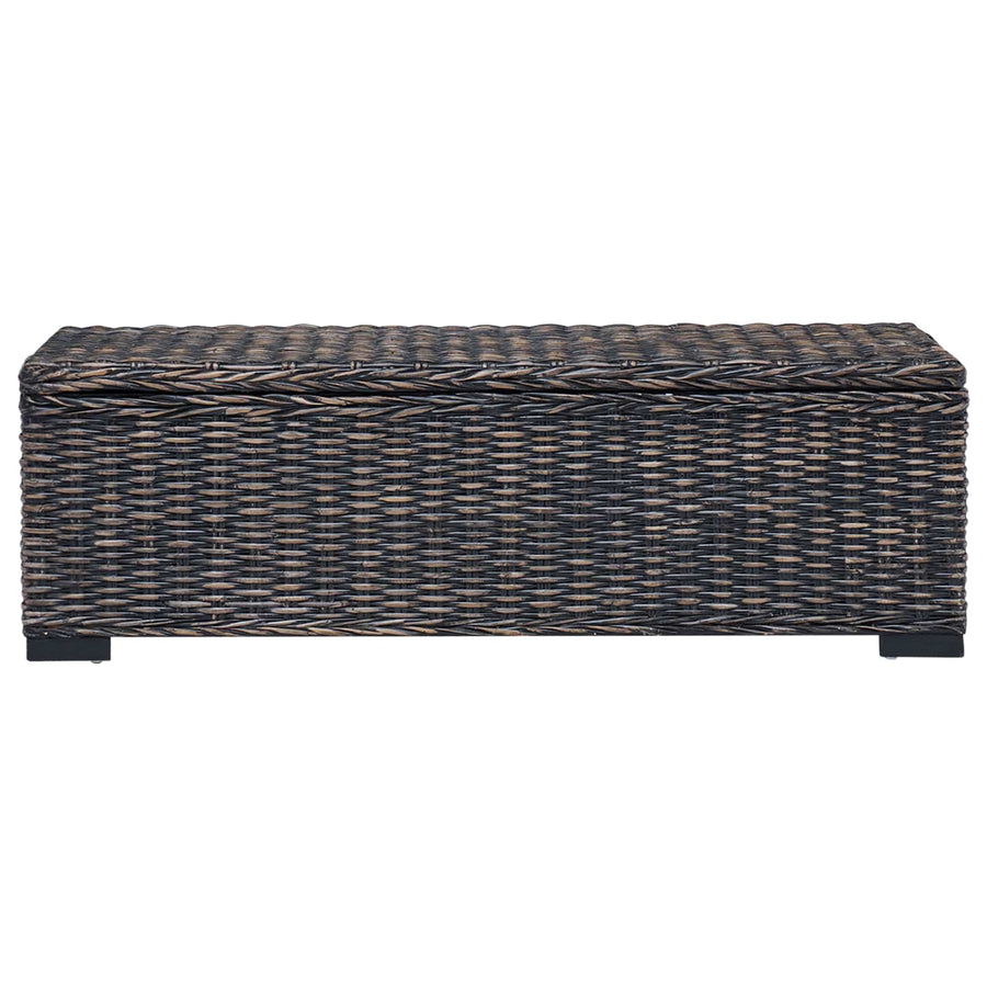 Opbergbox met opslag Zwart 110 x 35 x 45 cm
