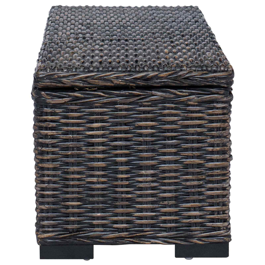 Opbergbox met opslag Zwart 110 x 35 x 45 cm