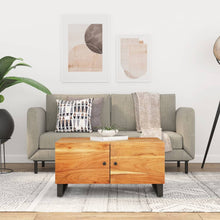 Salontafel 80X50X40 Cm Massief Acaciahout En Bewerkt Hout Bruin