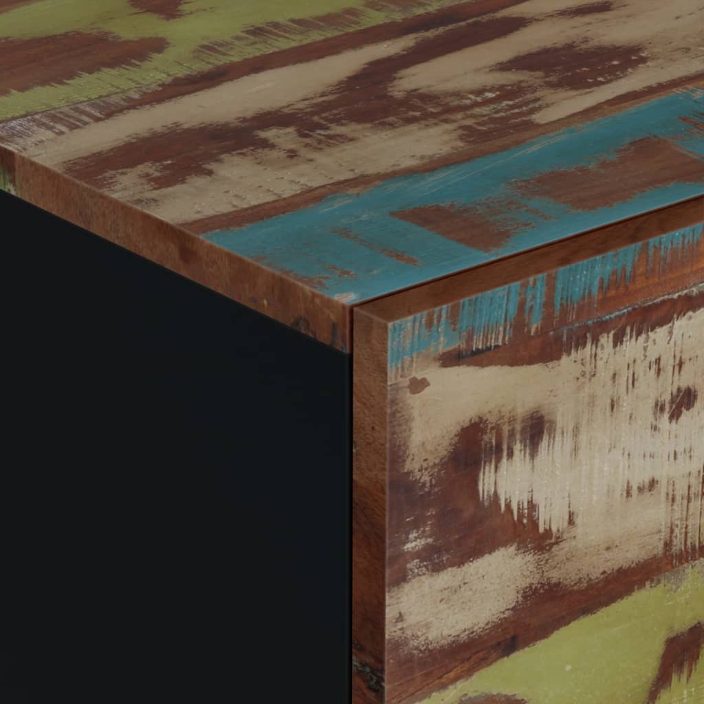 Salontafel 80X50X40 Cm Massief Gerecycled Hout En Bewerkt Hout