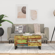 Salontafel 80x50x40 cm gerecycled hout bewerkt hout