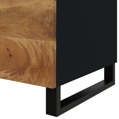 Salontafel 80X50X40 Cm Massief Mangohout En Bewerkt Hout