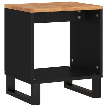 Salontafel 40X3X46 Cm Massief Acaciahout En Bewerkt Hout Bruin