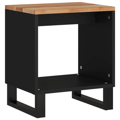Salontafel 40X3X46 Cm Massief Acaciahout En Bewerkt Hout Bruin