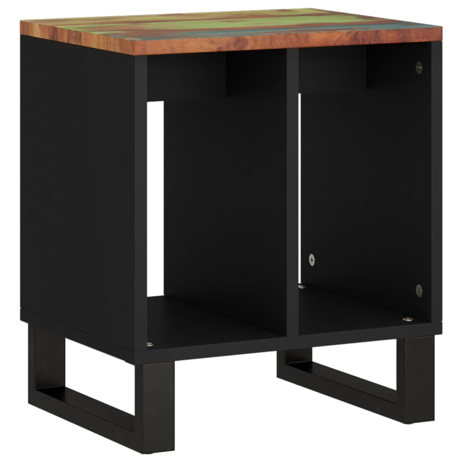 Bijzettafel 40X31X46 Cm Massief Gerecycled Hout En Bewerkt Hout Multikleur