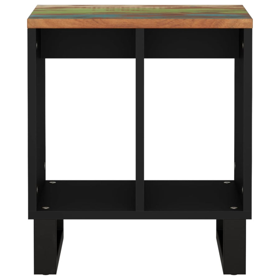 Bijzettafel 40X31X46 Cm Massief Gerecycled Hout En Bewerkt Hout Multikleur