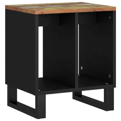 Bijzettafel 40X31X46 Cm Massief Gerecycled Hout En Bewerkt Hout Multikleur