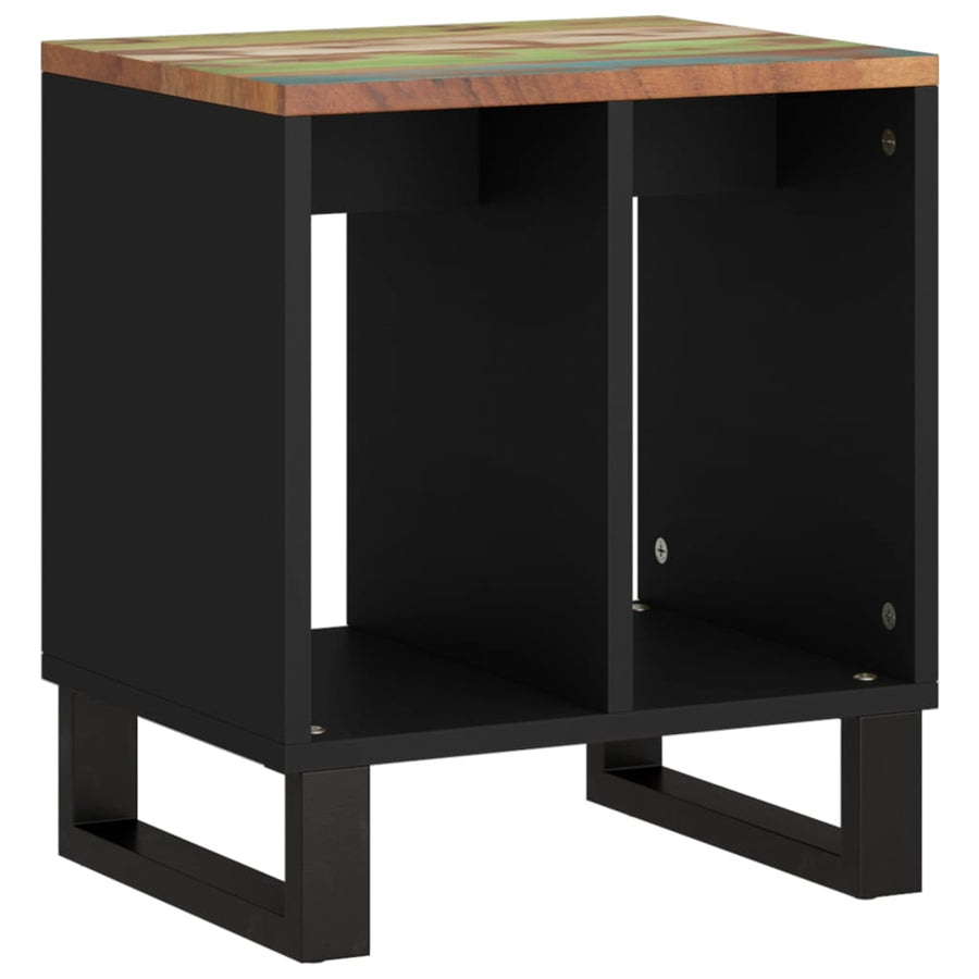 Bijzettafel 40X31X46 Cm Massief Gerecycled Hout En Bewerkt Hout Multikleur