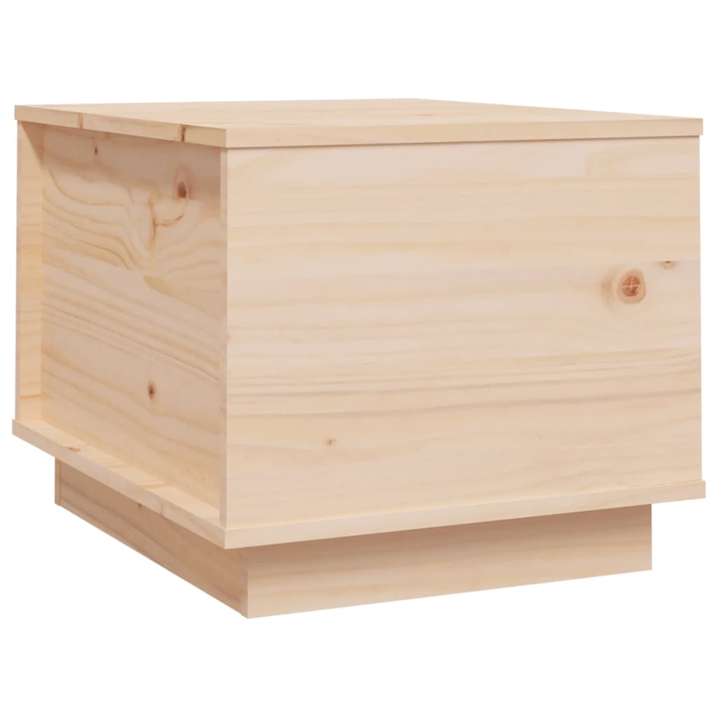 Salontafel 40X50X35 Cm Massief Grenenhout Naturel
