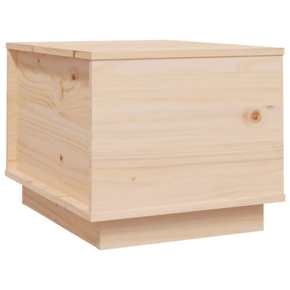 Salontafel 40X50X35 Cm Massief Grenenhout Naturel