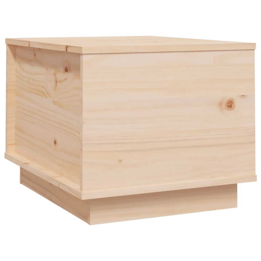 Salontafel 40X50X35 Cm Massief Grenenhout Naturel
