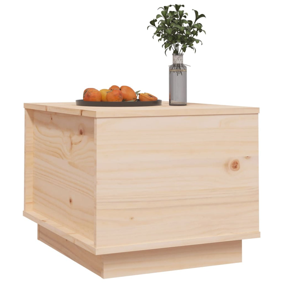 Salontafel 40X50X35 Cm Massief Grenenhout Naturel