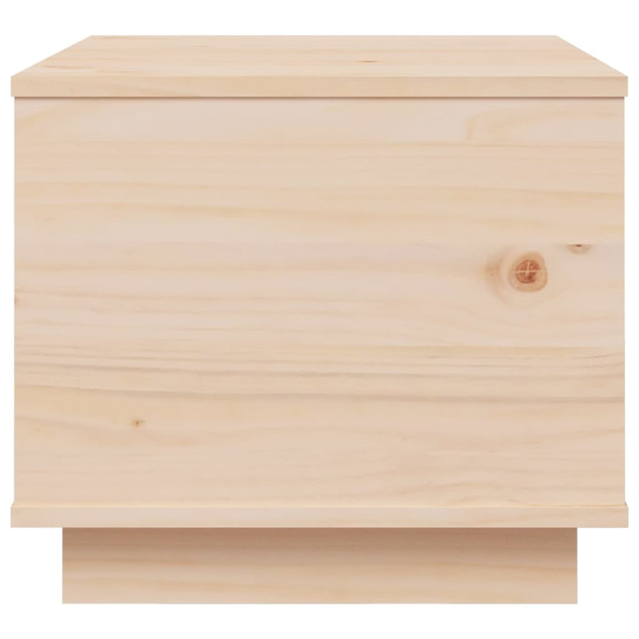 Salontafel 40X50X35 Cm Massief Grenenhout Naturel