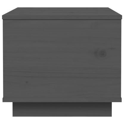 Salontafel 40X50X35 Cm Massief Grenenhout Grijs