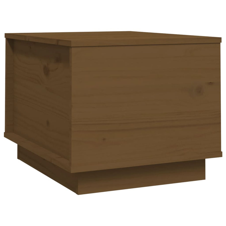 Salontafel 40X50X35 Cm Massief Grenenhout Honingbruin